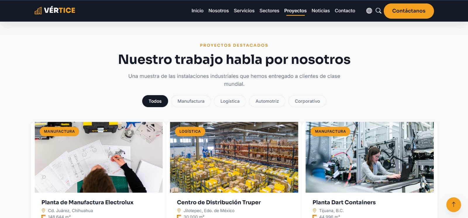 Página para atracción de clientes y posicionamiento — imagen 5 de 7