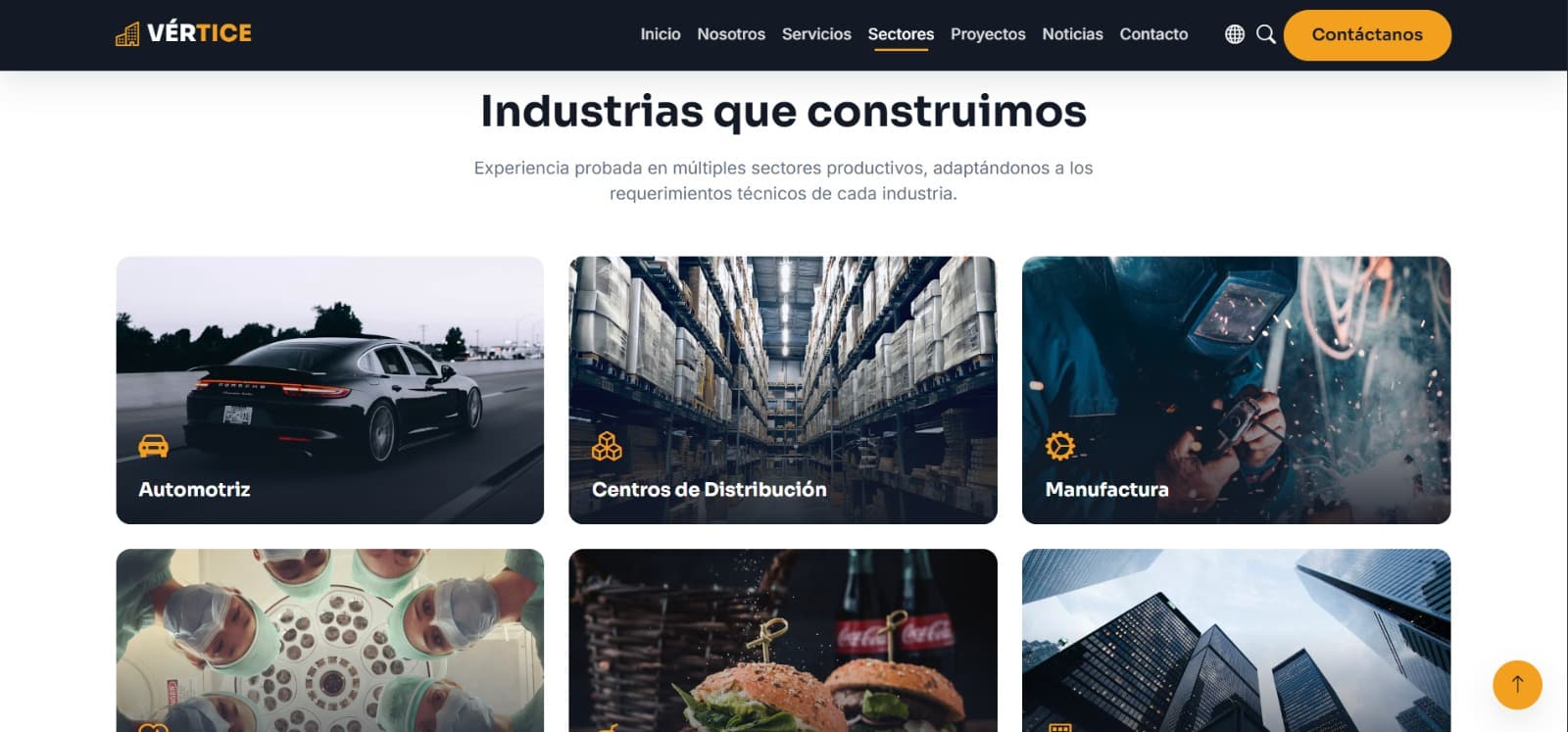 Página para atracción de clientes y posicionamiento — imagen 4 de 7
